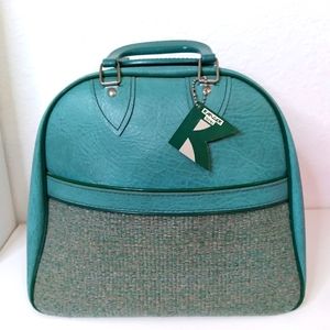 Ranger Turquoise 80s Bowling Bag